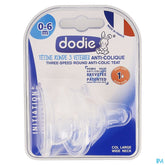 Dodie Tetine Iniiation+ 3 Vitesses Debit 1 2